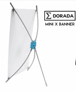 mini X-banner solo estructura